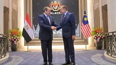 التجارة بين مصر وماليزيا تقفز 74.7%.. السيسي وأنور إبراهيم يدفعان التعاون الاقتصادي