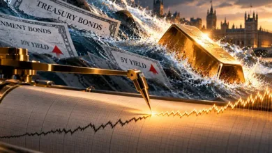 الذهب يتحدى عوائد السندات فوق 5%.. ديون الحكومات تعيد رسم علاقة المعدن بالفائد