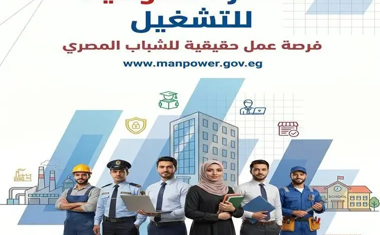 عايز شغل؟ .. وزارة العمل أعلنت عن 6349 فرصة عمل جديدة في 11 محافظة .. اعرف التفاصيل