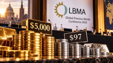 الذهب يتجه إلى 5000 دولار.. مؤتمر LBMA يكشف قوة جديدة وراء الموجة الصعودية