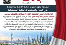 الاتحاد الدولي للاتصالات يشيد بجهود مصر في تطوير المدن الذكية المستدامة
